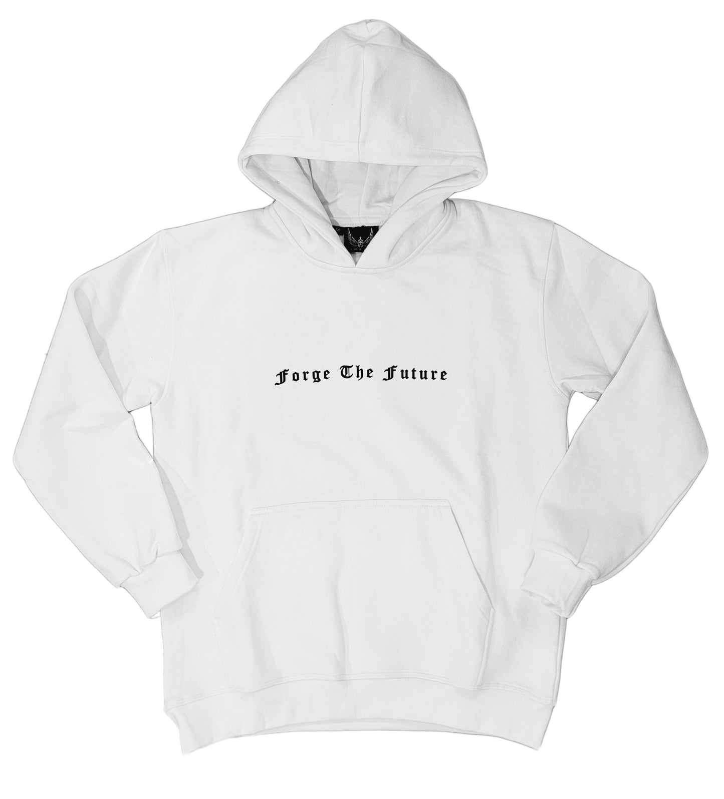 Winged Cross Hoodie WHT
