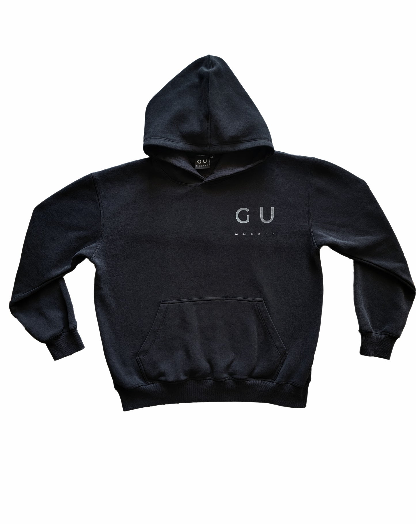 GUARDUP Hoodie Grey on Black